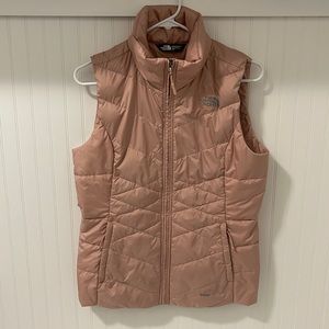 The North Face Down Puffer Vest 550 Pink Size Small
